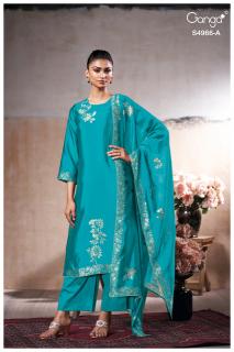 Ganga nivora 4966 wholesale dress materials online cheapest
